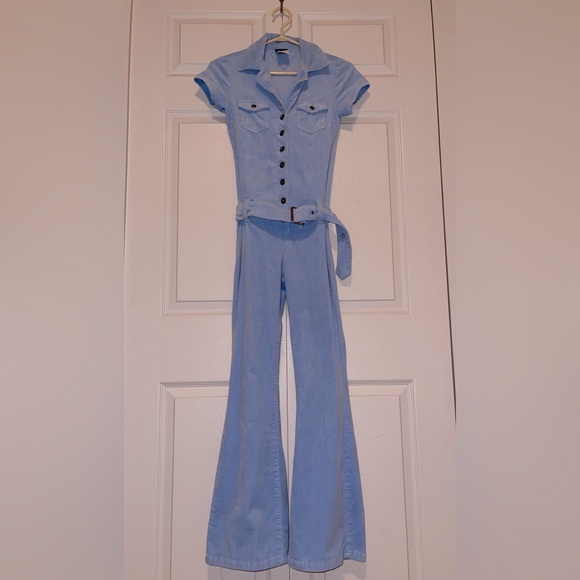 Vintage Pants - Vintage Brody Jeans jumper, xs in a baby blue